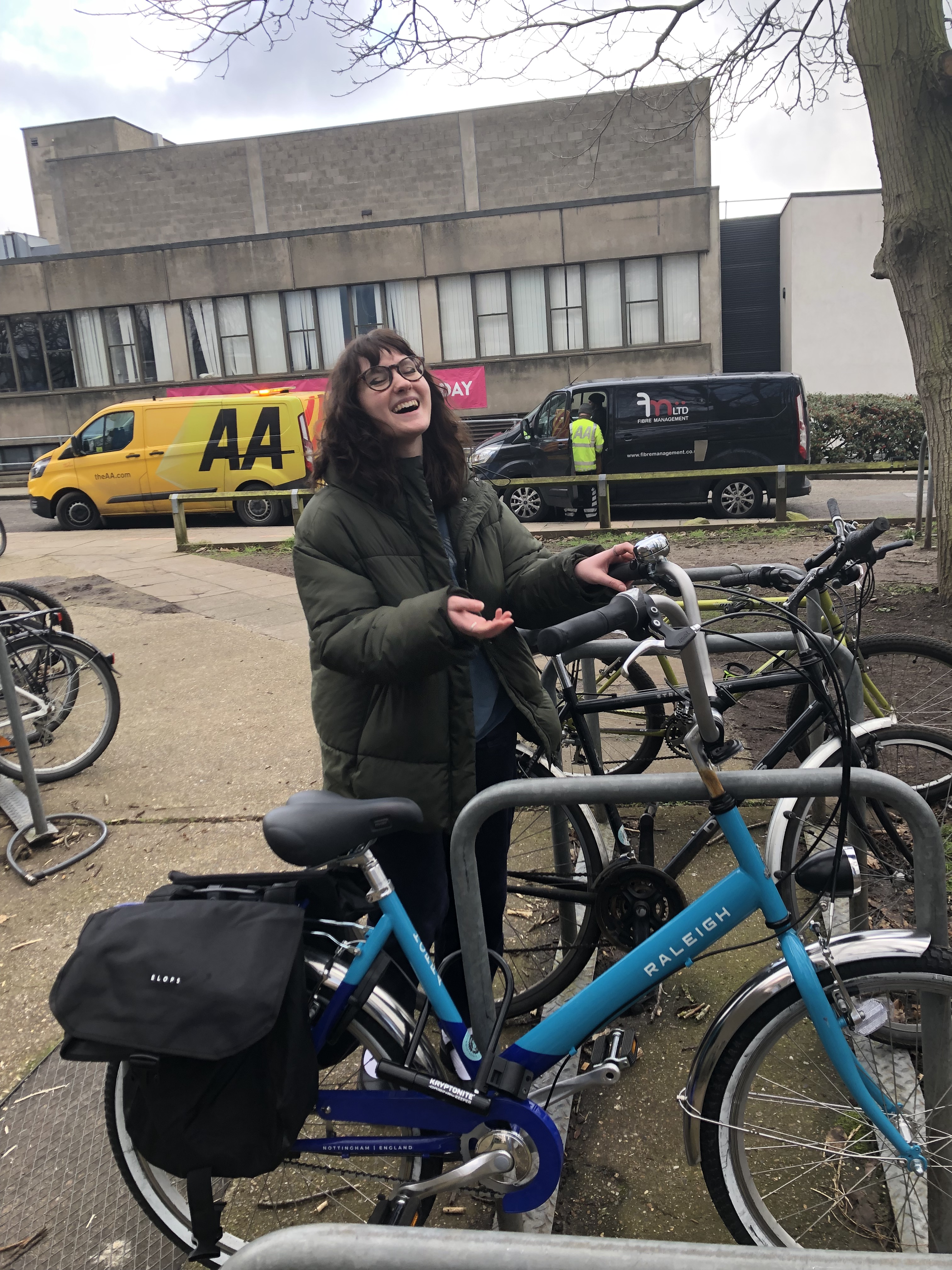 Learning to cycle at 22