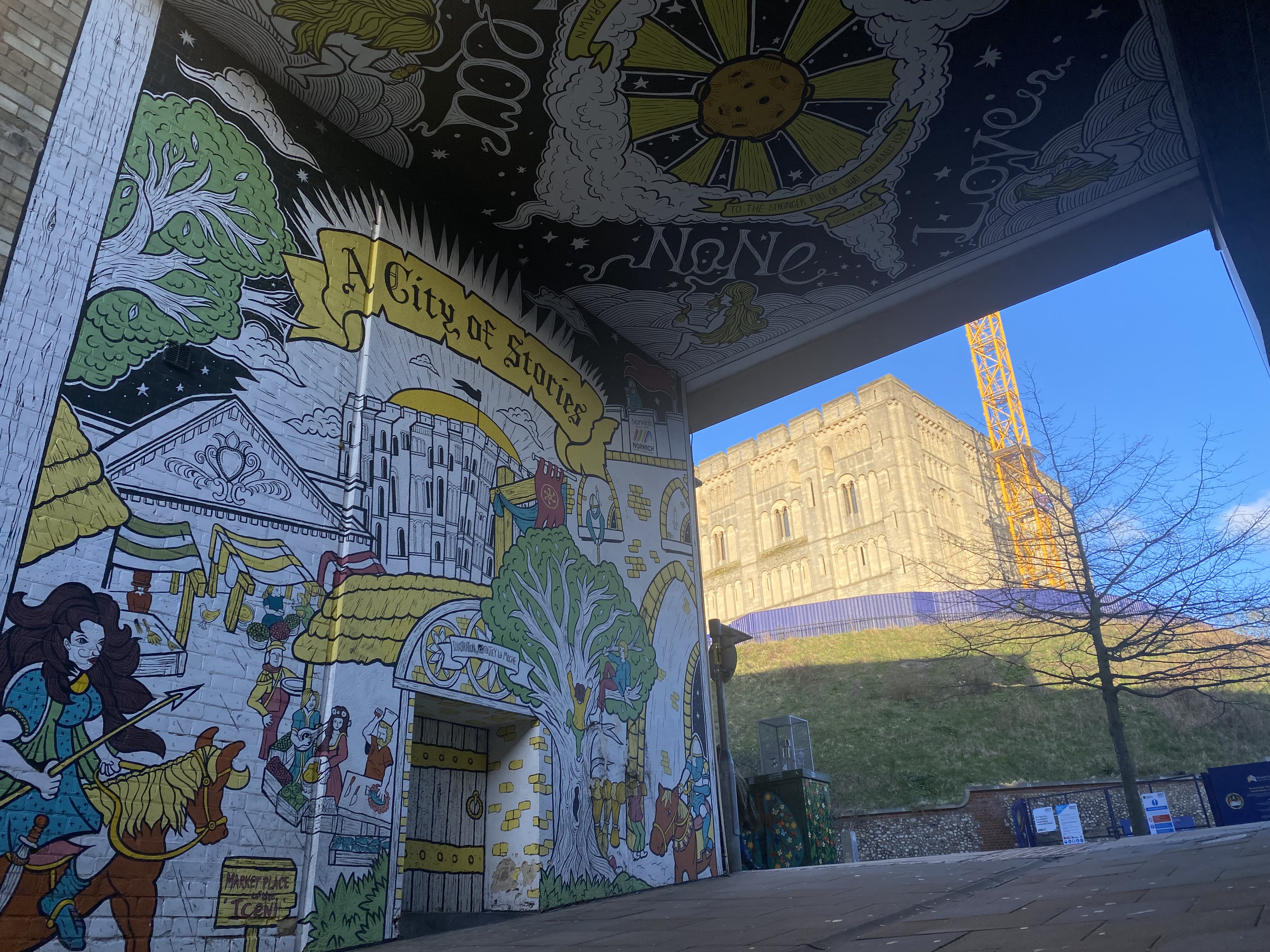 A Walking Tour of the City of Stories