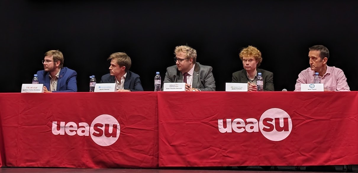 Labour’s Lewis absent as UEA SU hosts election debate 