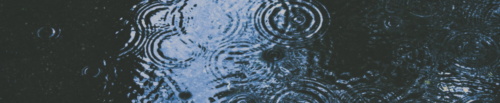 The rain here has always fallen faster