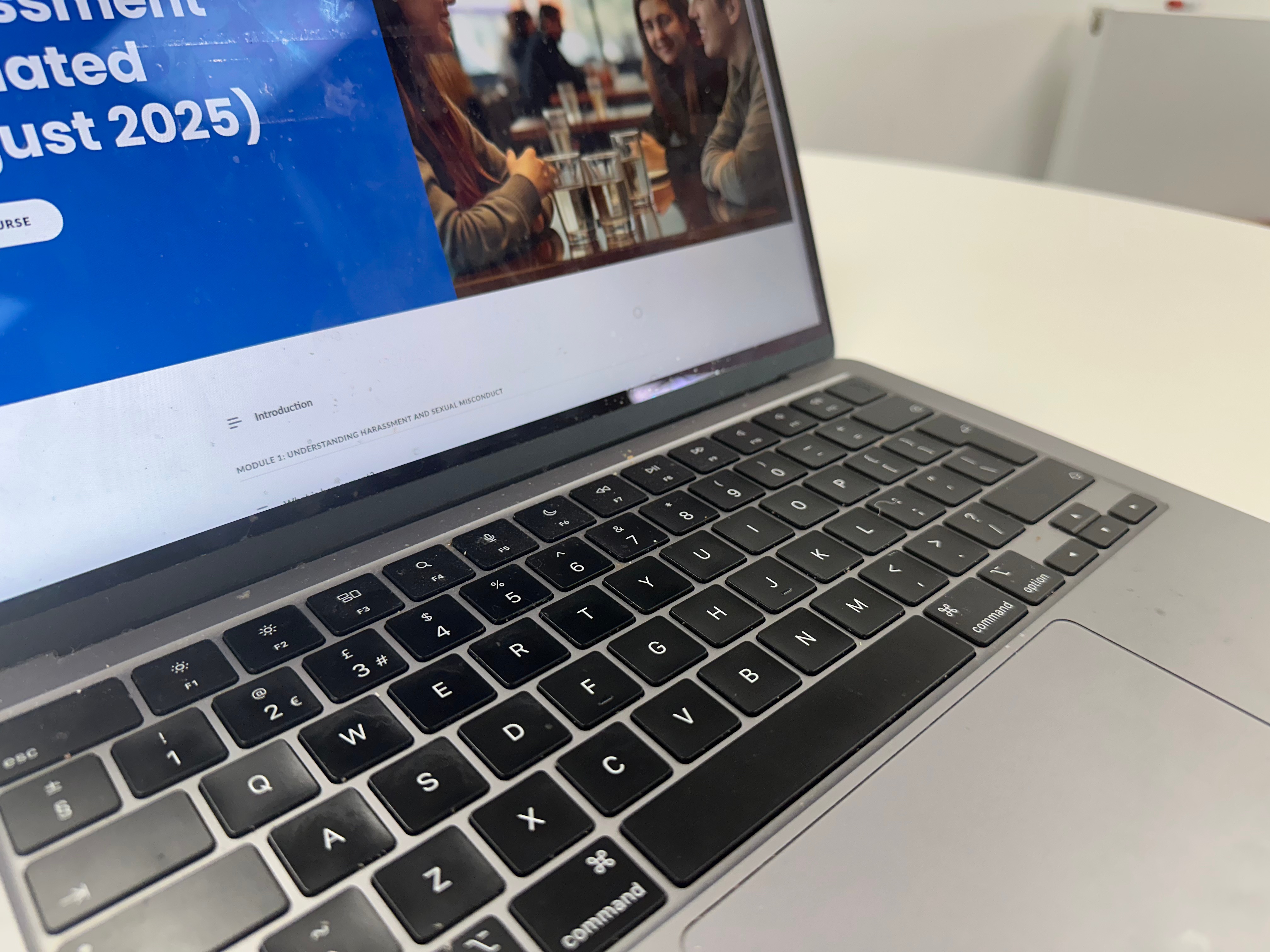 University accused of AI-generated training