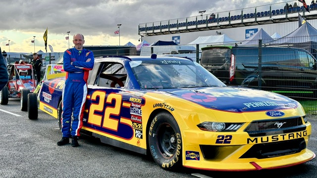 Rare US race car hits UK tracks 