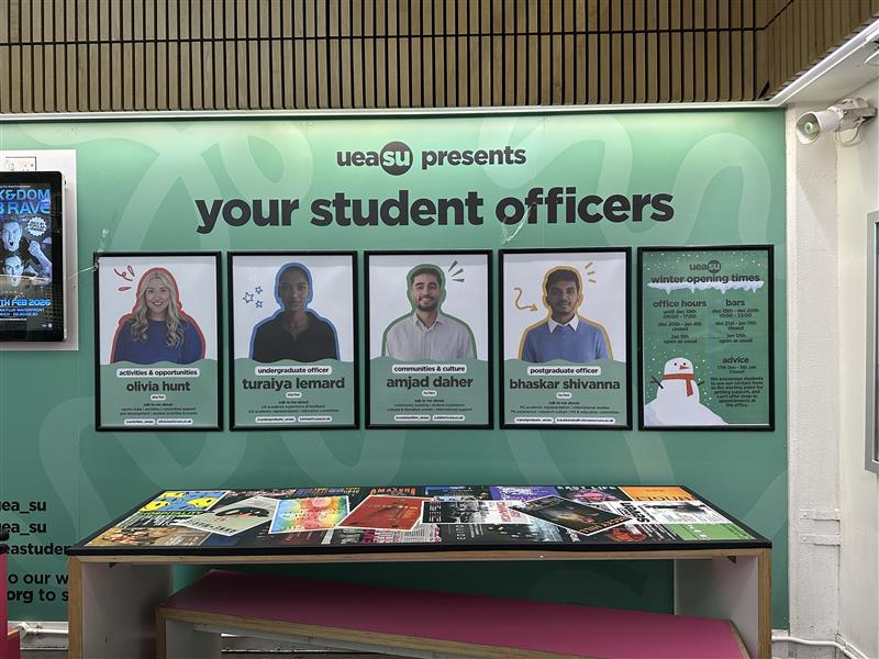 UEA Students’ Union officer resigns