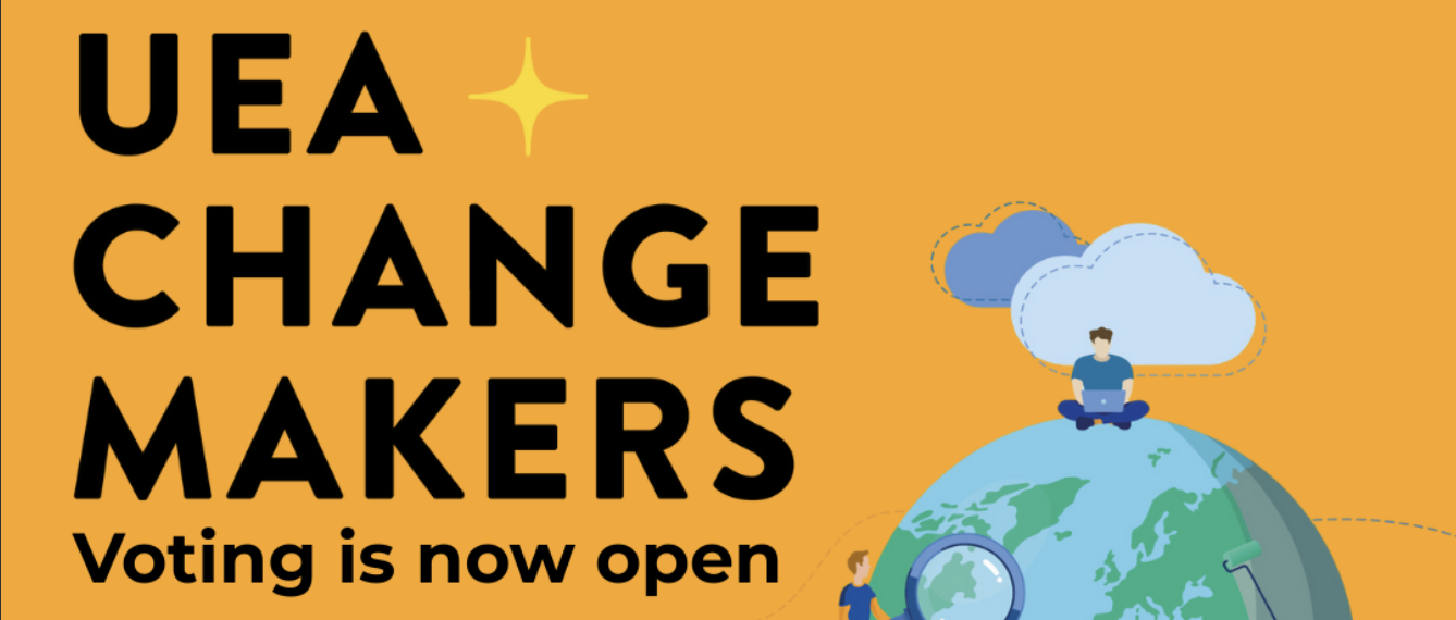 Public voting opens for UEA Changemaker competition