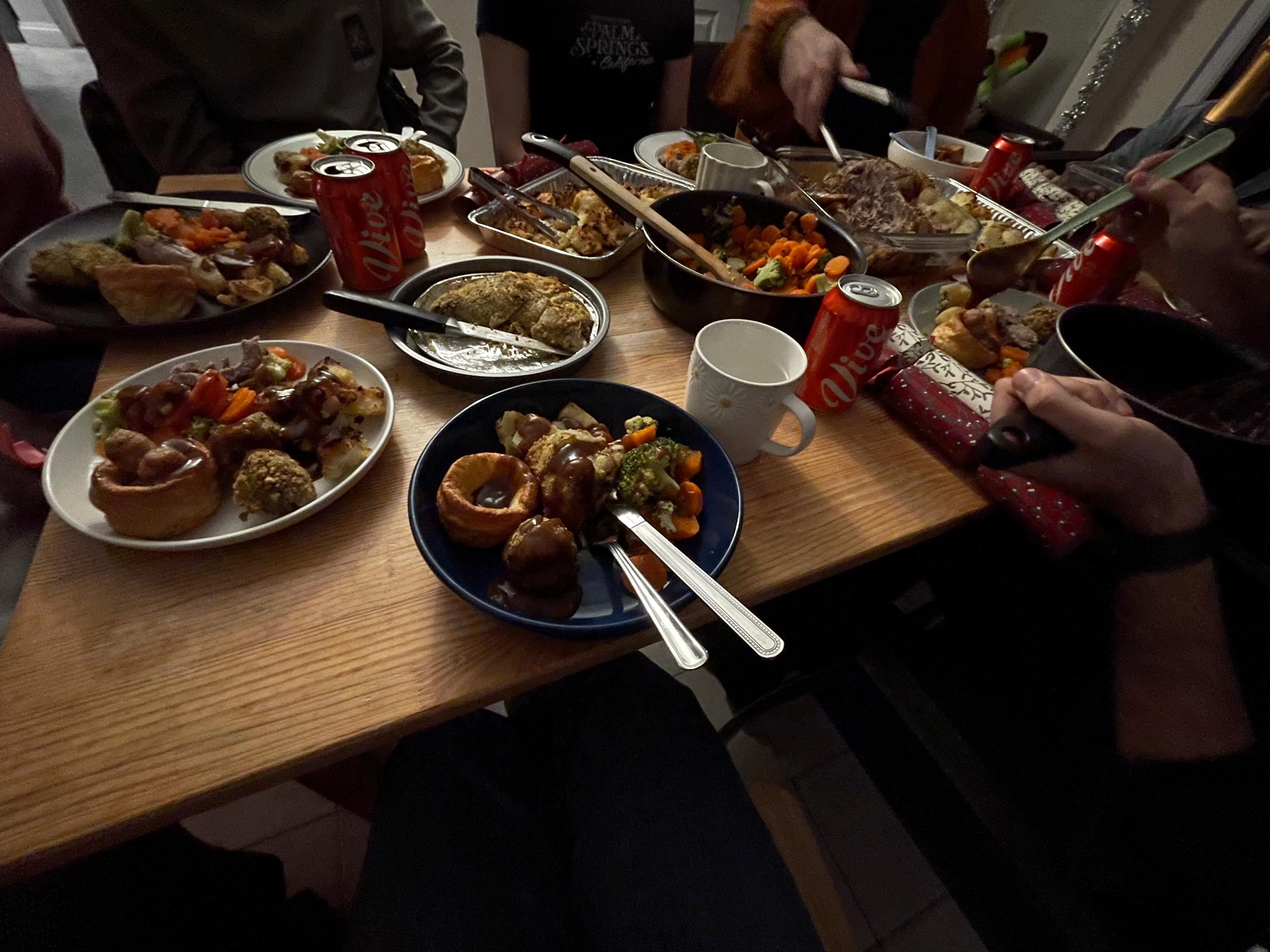 Are Christmas dinners truly novel?