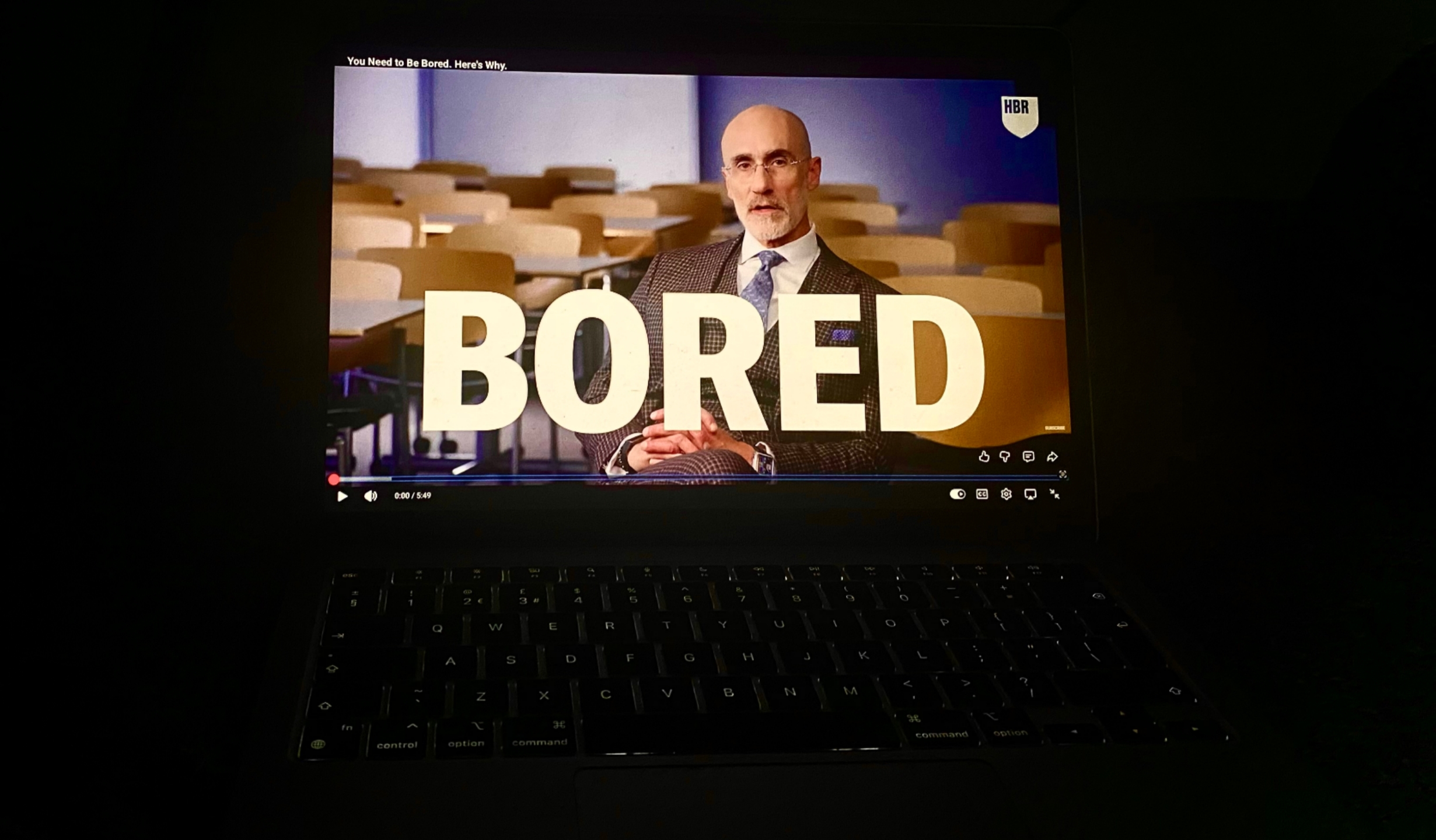 The extinction of boredom