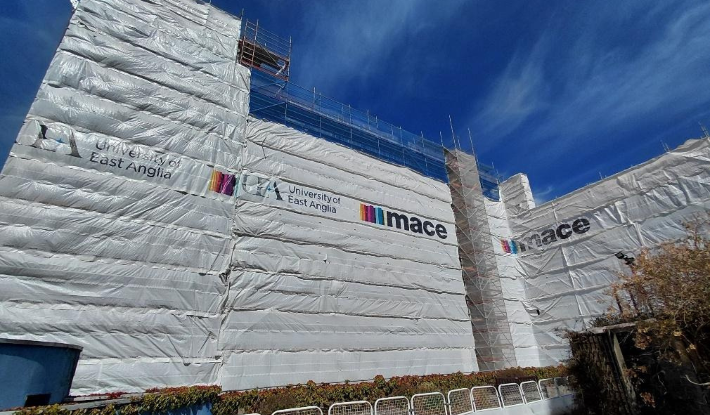 Campus construction end in sight